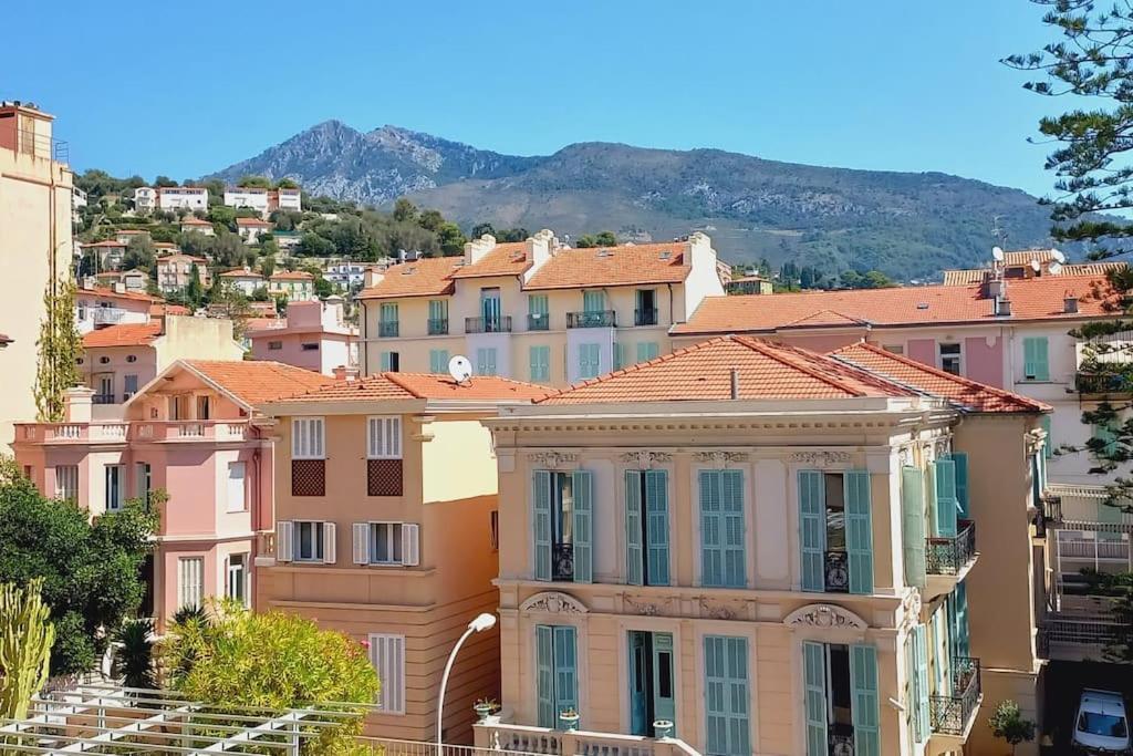 Immeuble Le Regency, Appartement 4 Pieces, 80 Metres De La Plage Menton Exteriör bild